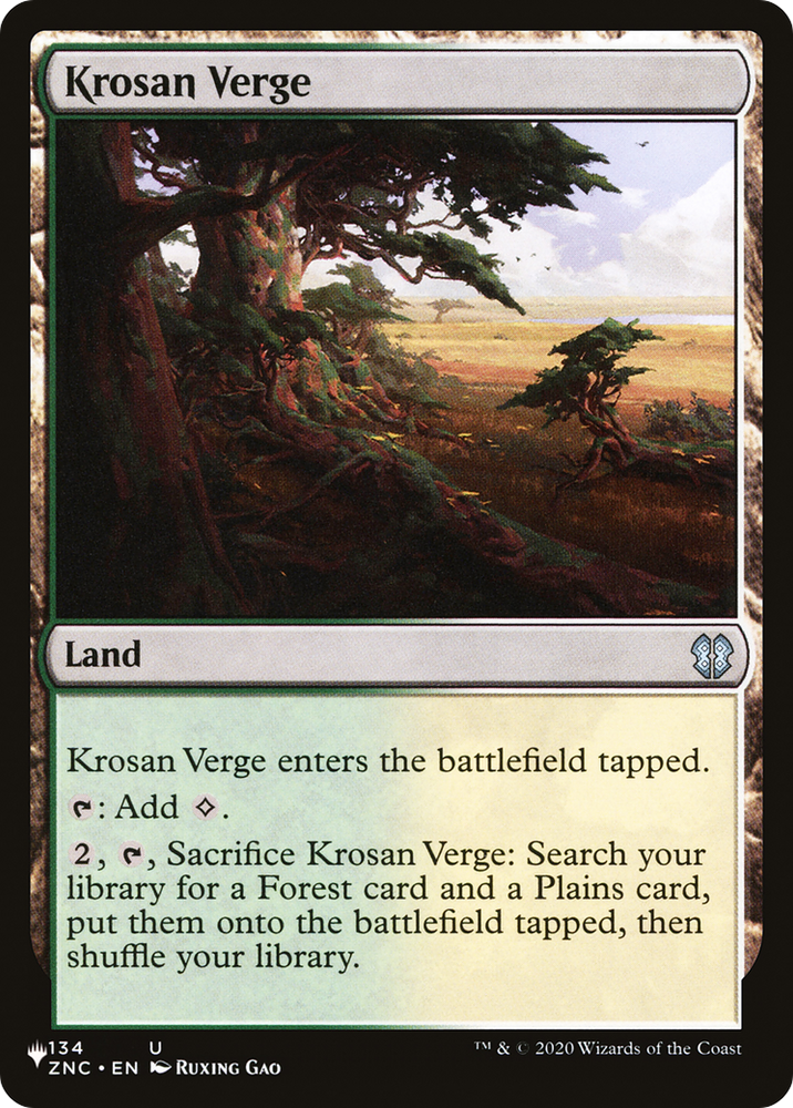 Krosan Verge (ZNC) [The List] 