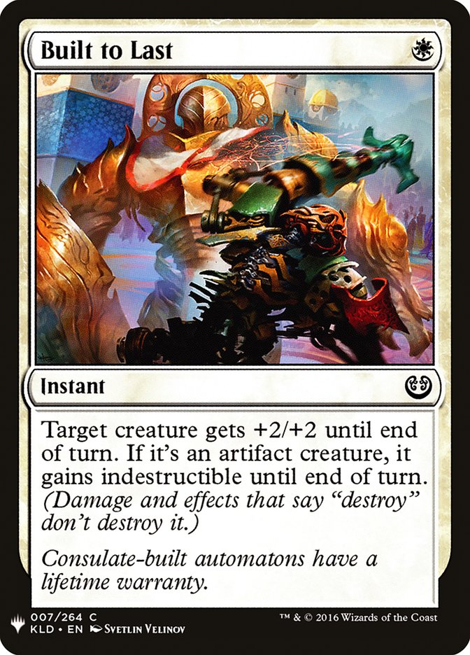 Built to Last [Mystery Booster] 