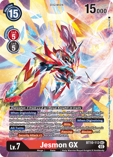 Jesmon GX [BT10-112] (Alternate Art) [Xros Encounter] 