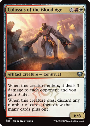 Colossus of the Blood Age [Secrets of Strixhaven]
