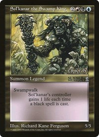 Sol'kanar the Swamp King (Oversized) [Oversize Cards] 