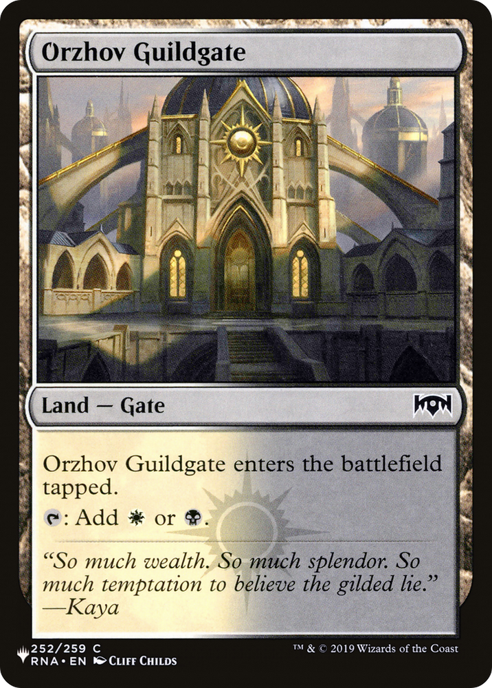 Orzhov Guildgate [The List] 