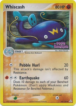 Whiscash (55/110) (Stamped) [EX: Holon Phantoms] 