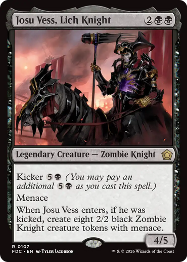 Josu Vess, Lich Knight [Foundations Commander]