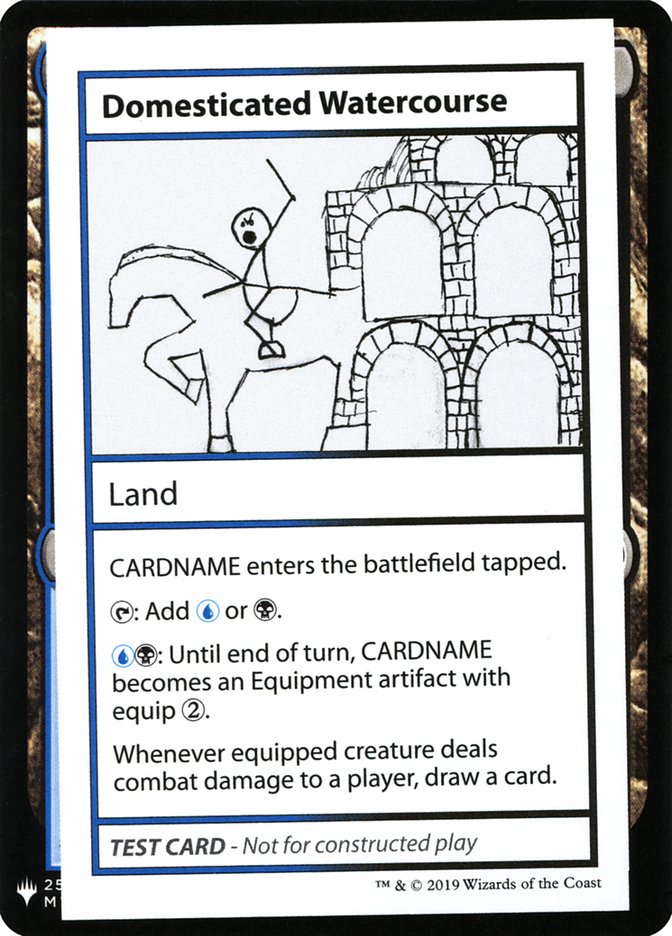 Domesticated Watercourse [Mystery Booster Playtest Cards] 