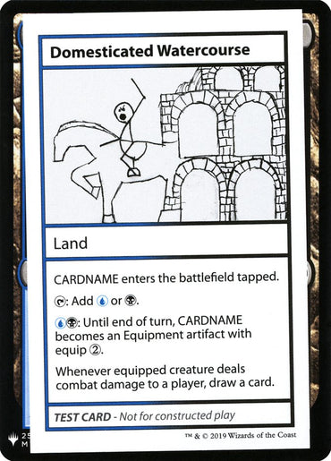 Domesticated Watercourse [Mystery Booster Playtest Cards] 