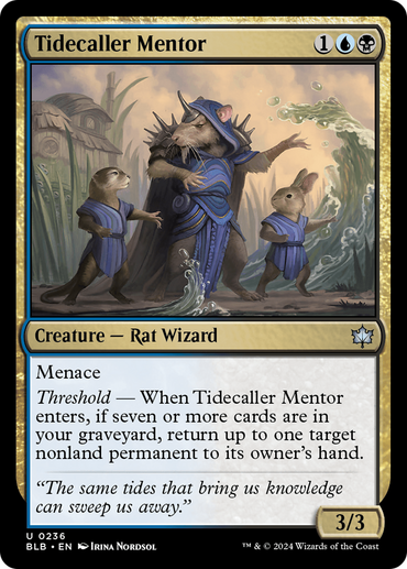 Tidecaller Mentor [Bloomburrow] 