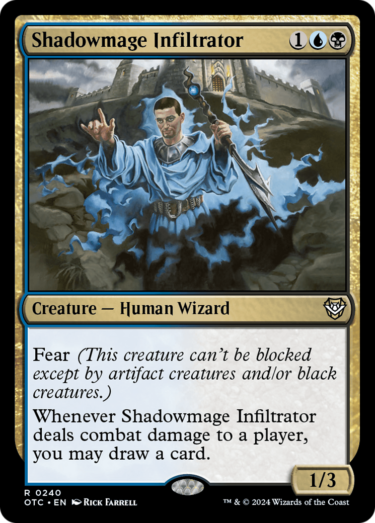 Shadowmage Infiltrator [Outlaws of Thunder Junction Commander] 