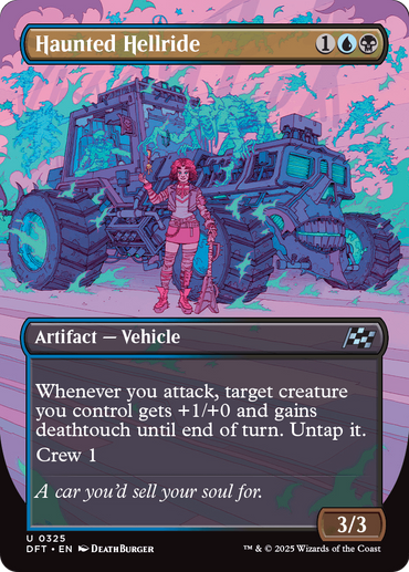 Haunted Hellride (Borderless) [Aetherdrift]