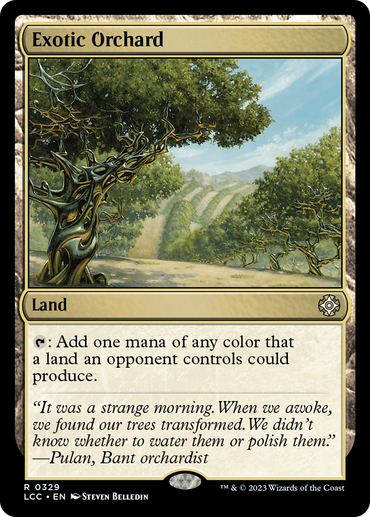 Exotic Orchard [The Lost Caverns of Ixalan Commander] 