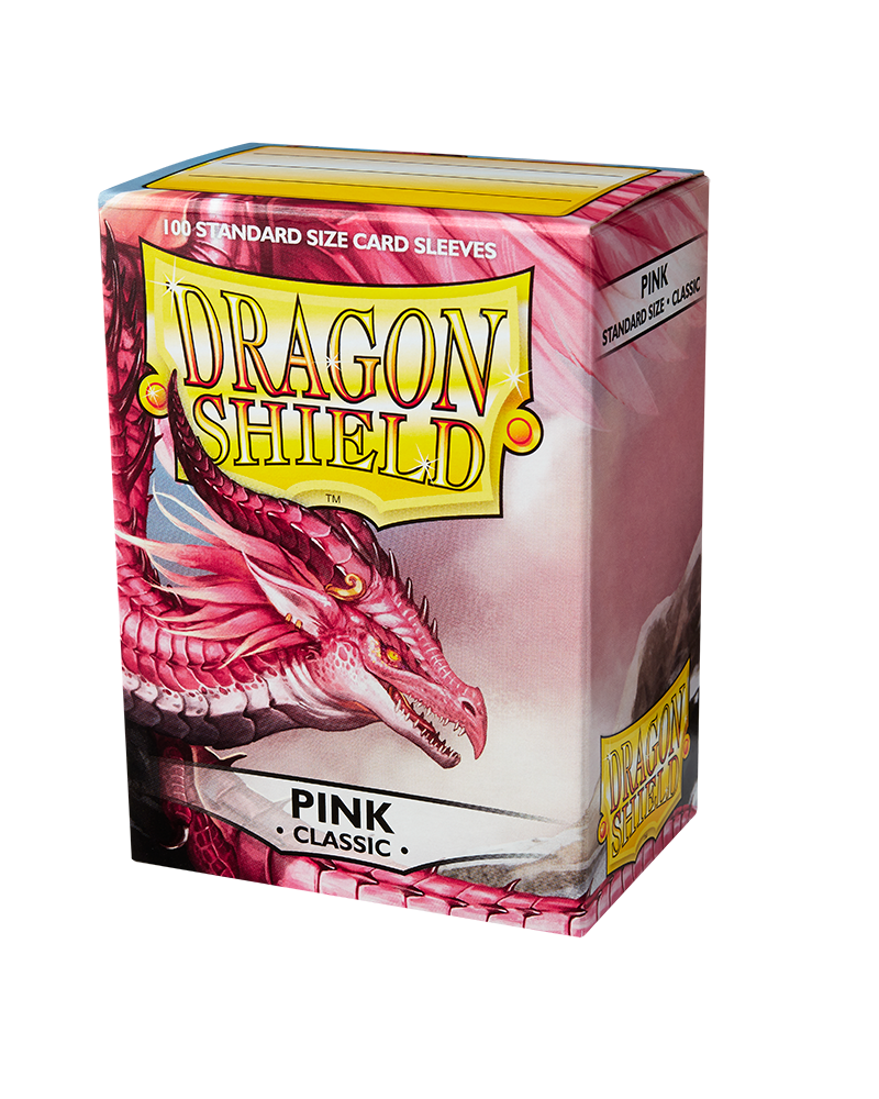 Dragon Shield: Standard 100ct Sleeves - Pink (Classic)