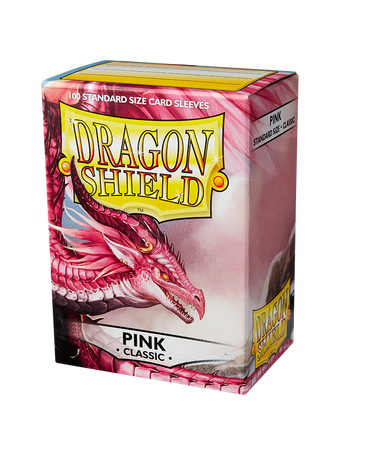 Dragon Shield: Standard 100ct Sleeves - Pink (Classic)