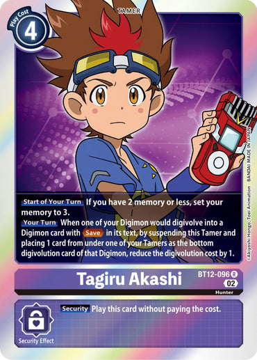 Tagiru Akashi [BT12-096] [Across Time] 