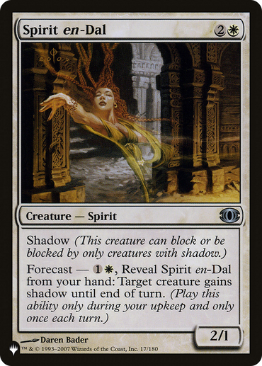 Spirit en-Dal [The List Reprints] 