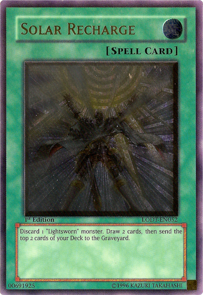 Solar Recharge [LODT-EN052] Ultimate Rare 