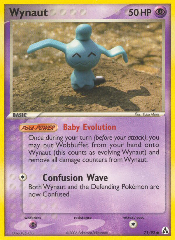 Wynaut (71/92) [EX: Legend Maker] 