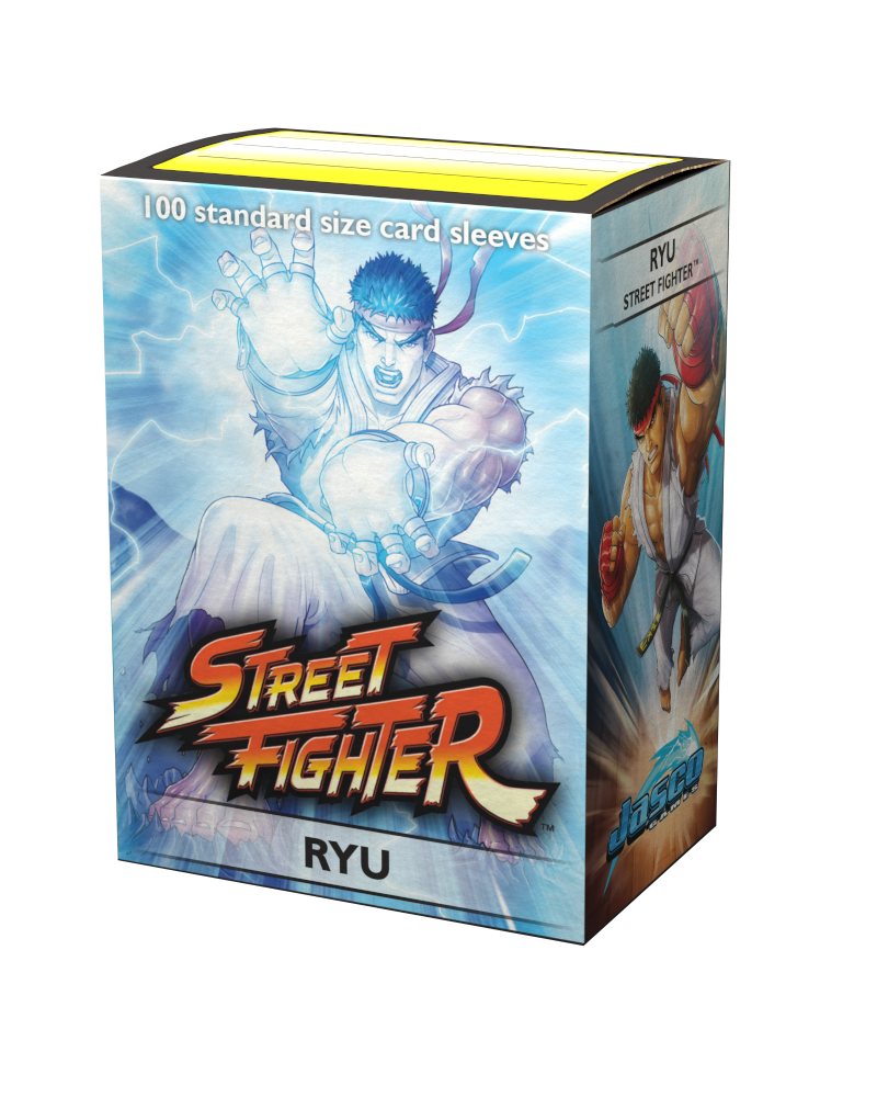 Dragon Shield: Standard 100ct Art Sleeves - Street Fighter Ryu (Classic) 