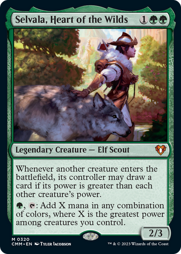 Selvala, Heart of the Wilds [Commander Masters] 