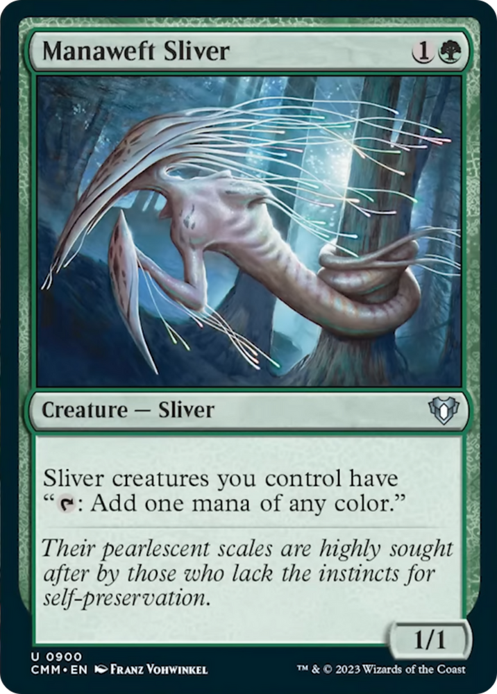 Manaweft Sliver [Commander Masters] 