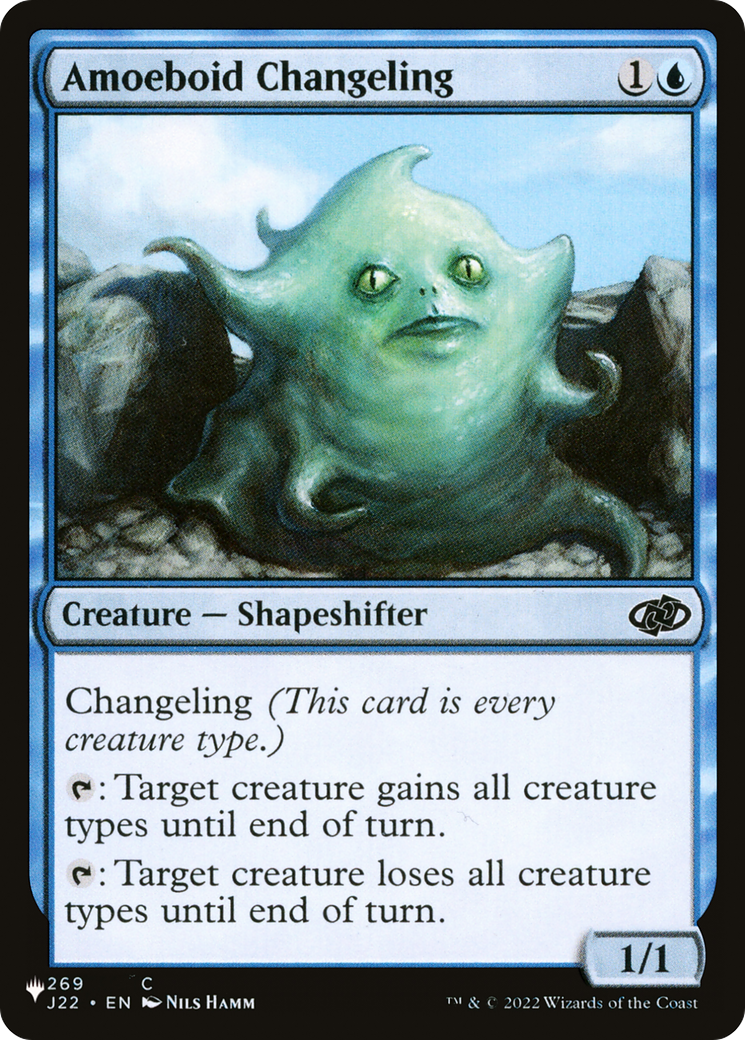 Amoeboid Changeling (J22) [The List Reprints] 