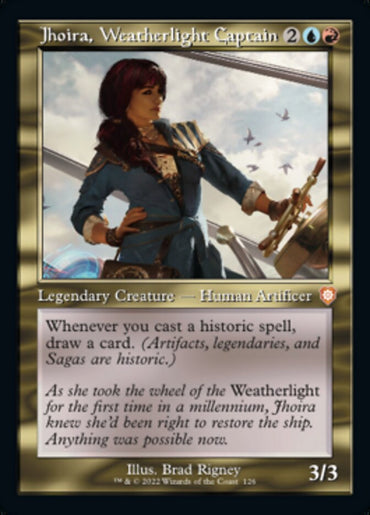 Jhoira, Weatherlight Captain (Retro) [The Brothers' War Commander] 