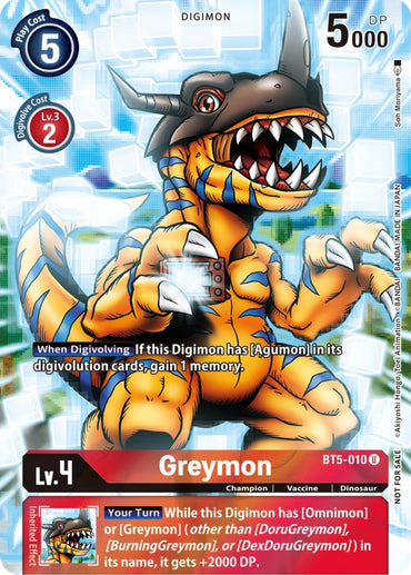Greymon [BT5-010] (25th Special Memorial Pack) [Battle of Omni Promos] 