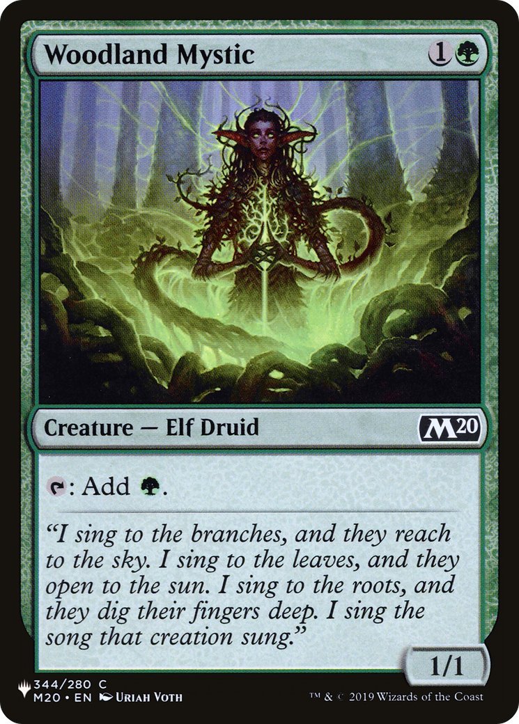 Woodland Mystic [The List Reprints] 