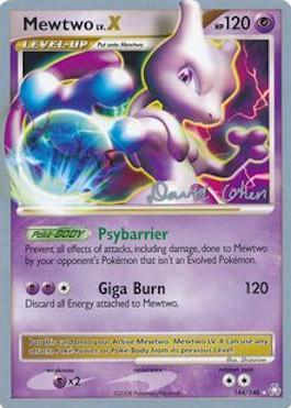 Mewtwo LV.X (144/146) (Stallgon - David Cohen) [World Championships 2009] 