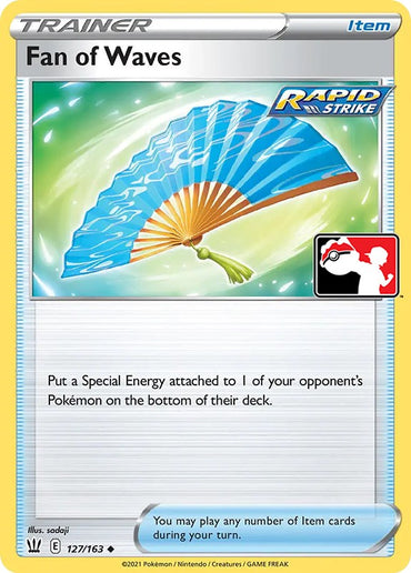 Fan of Waves (127/163) [Prize Pack Series One] 