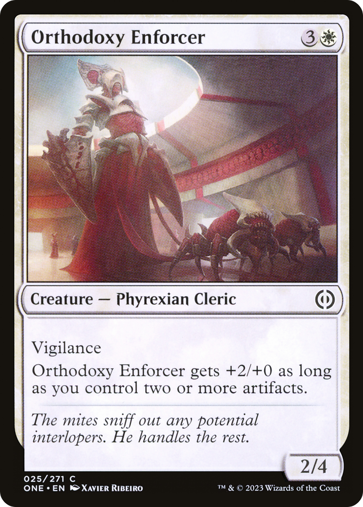 Orthodoxy Enforcer [Phyrexia: All Will Be One] 