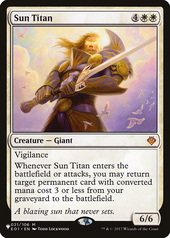 Sun Titan [The List] 