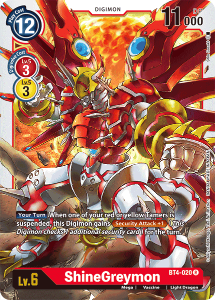 ShineGreymon [BT4-020] [Great Legend] 