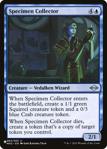 Specimen Collector [The List Reprints] 