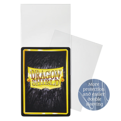 Dragon Shield: Standard Size 100ct Inner Sleeves - Perfect Fit Thick (Clear)