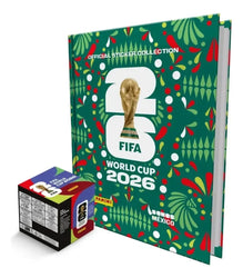 Álbum de Pasta Dura + Caja de 100 Sobres FIFA World Cup 2026 - Official Sticker Collection [Bundle]