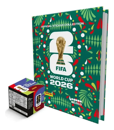 Álbum de Pasta Dura + Caja de 100 Sobres FIFA World Cup 2026 - Official Sticker Collection [Bundle]
