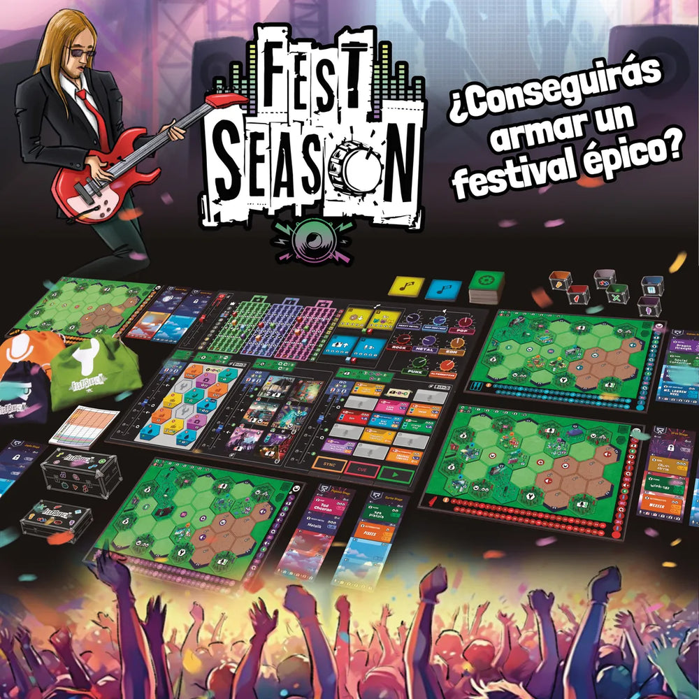 Juego Fest Season + Mixtapes - Edición Kickstarter - Ingles