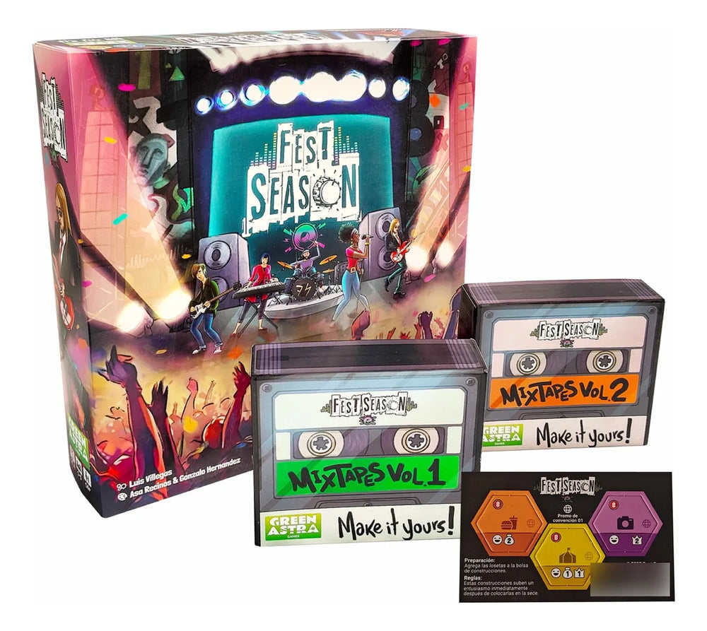Juego Fest Season + Mixtapes - Edición Kickstarter - Ingles