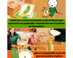 Que te pillo pepinillo