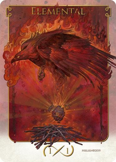 Tokens of Spirit: Elemental Token (1/1) (Foil)