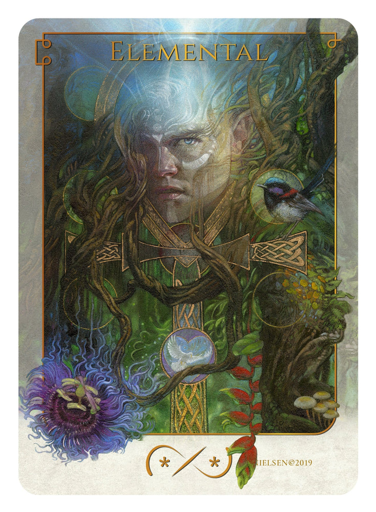 Tokens of Spirit: Elemental Token (*/*) (Foil)