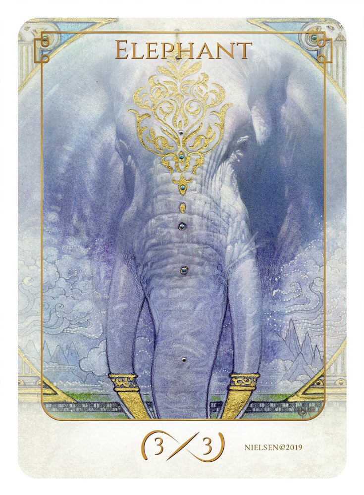 Tokens of Spirit: Elephant Token (3/3) (Foil)