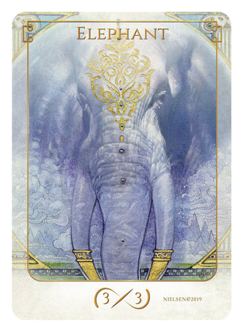 Tokens of Spirit: Elephant Token (3/3) (Foil)