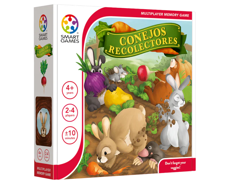 Conejos Recolectores Juego de Lógica Smart Games