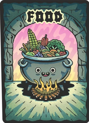Wizard of Barge Tokens: Food