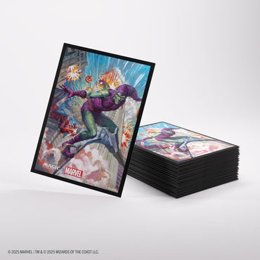 Card Sleeves: MTG Premium Art- Marvel's Spider-Man- Green Goblin