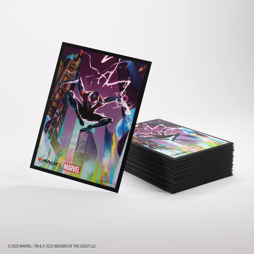 MTG Premium Art Sleeves - Miles Morales