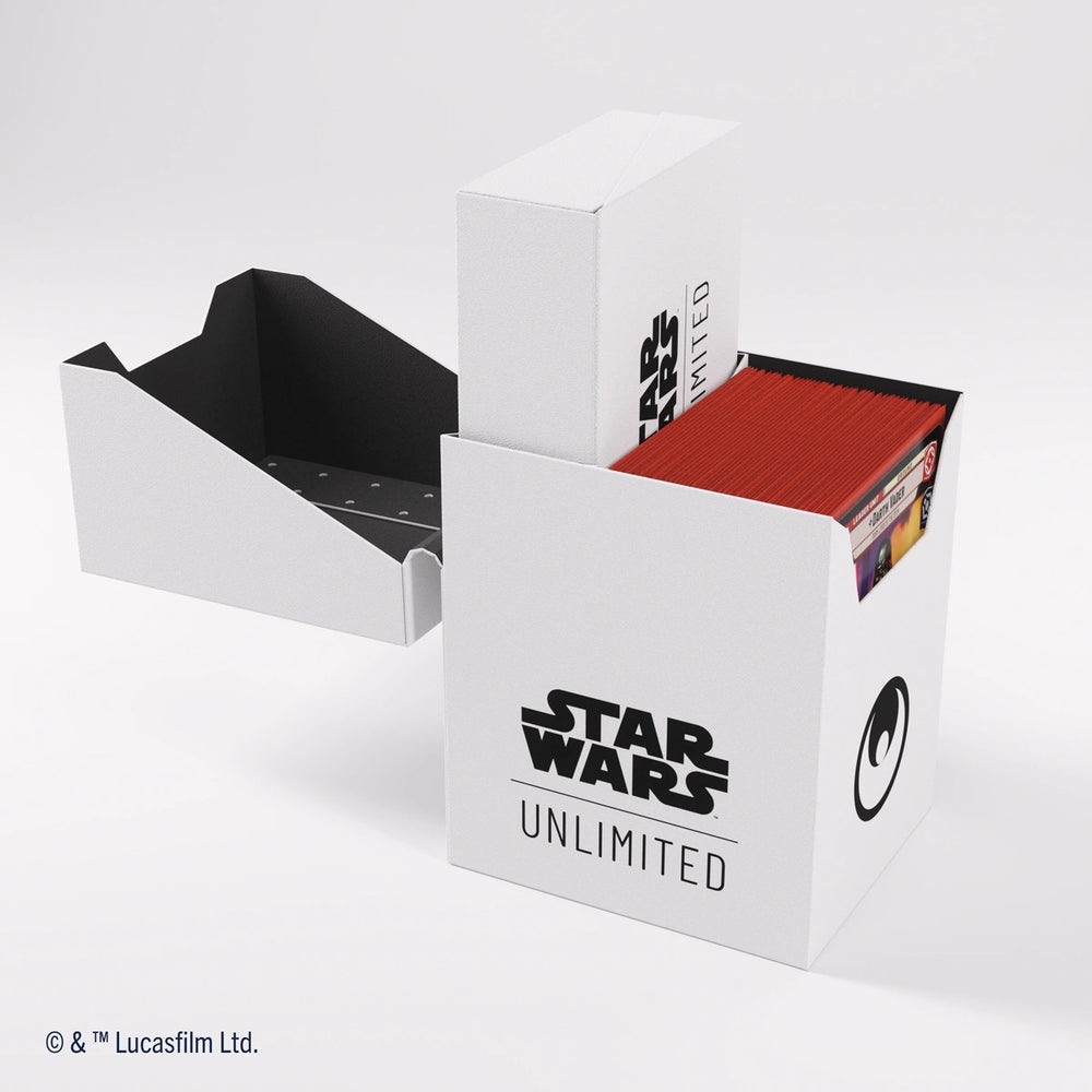 Gamegenic - Star Wars Unlimited Soft Crate: White/Black