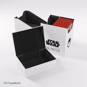 Gamegenic - Star Wars Unlimited Soft Crate: White/Black