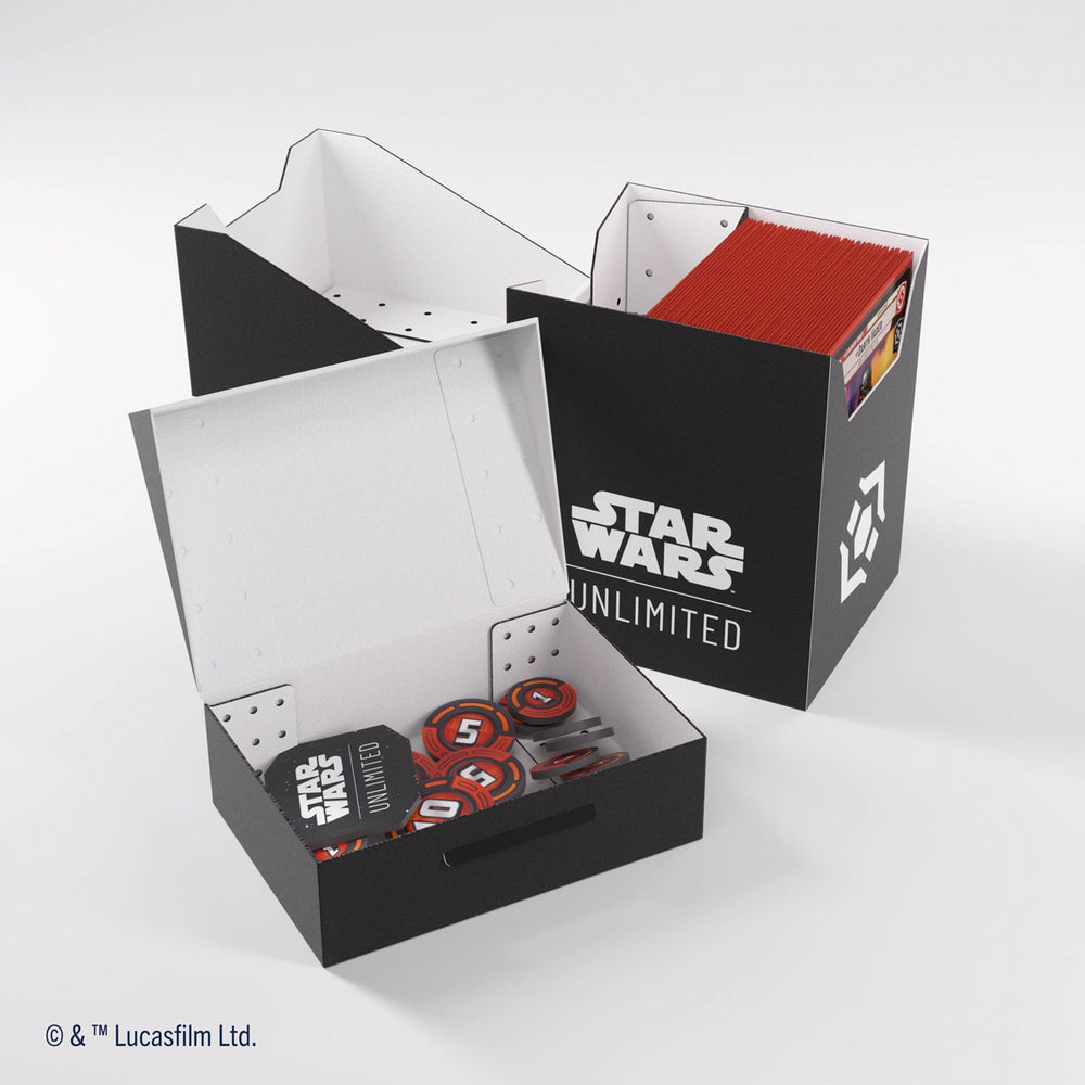 Gamegenic - Star Wars Unlimited Soft Crate: Black/White
